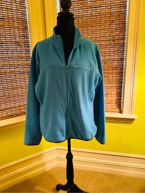 GAP Light Blue Half-Zip Fleece Pullover